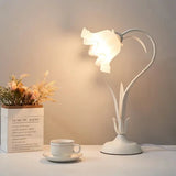 Vintage Květinová Stolní Lampa Nastavitelná