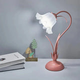 Vintage Květinová Stolní Lampa Nastavitelná
