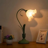 Vintage Květinová Stolní Lampa Nastavitelná