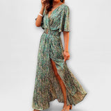 Sabrina - Dlouhé letní šaty v boho stylu