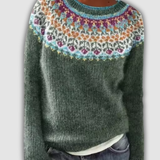 Celina - Pohodlný retro svetr