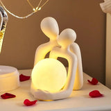 LoveLight | Klasická Romantická Obejmutí Socha Lampa