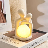LoveLight | Klasická Romantická Obejmutí Socha Lampa