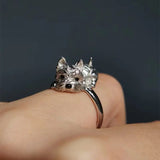 Anillo ajustable para perros en estilo retro