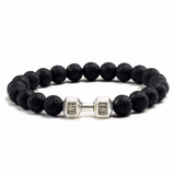 Pulsera de aromaterapia con piedras volcánicas