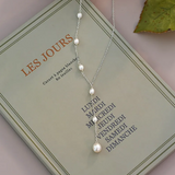 Collar de plata con perlas de agua dulce