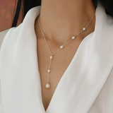 Collar de plata con perlas de agua dulce