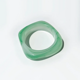 Pulsera Cuadrada Colorida de Acrílico