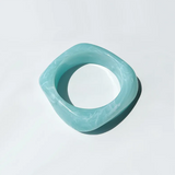 Pulsera Cuadrada Colorida de Acrílico