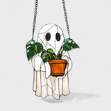 Duch - Okenní dekorace na Halloween