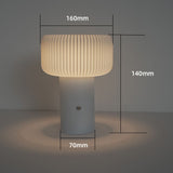 Noční světlo stolní lampa Houbový