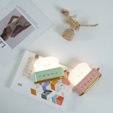 Stolní Lampa Design Toaster (Vestavěná Baterie)