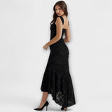 Renske - Dlouhé šaty s elegantním a rafinovaným korzetem