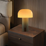 Designová stolní lampa Houbový styl