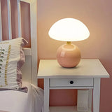 Houbová lampa Francouzská krémová