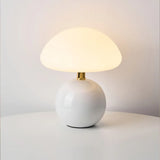 Houbová lampa Francouzská krémová