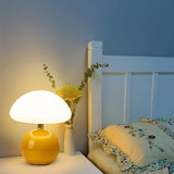 Houbová lampa Francouzská krémová