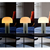 Designová stolní lampa Houbový styl