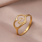 Anillo de Corazón en Oro