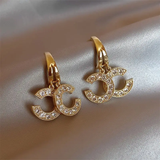 Pendientes de firma brillantes
