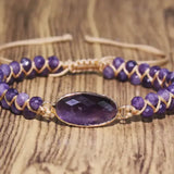 Pulsera de Amatista Elegante