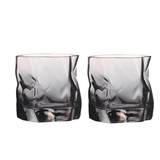 Transformační texturový skleničkový set na whiskey